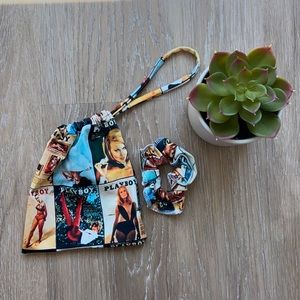 Playboy Scrunchie & Small Bag